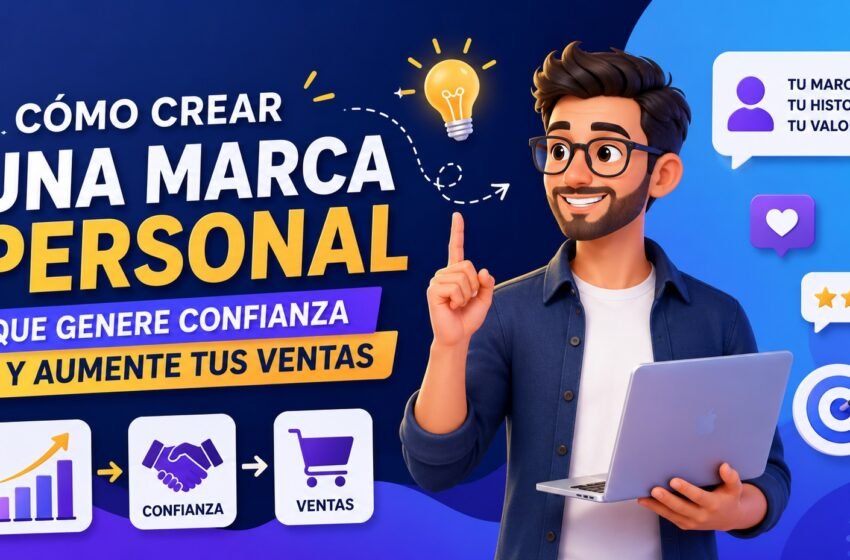  Cómo crear una marca personal que genere confianza y aumente tus ventas