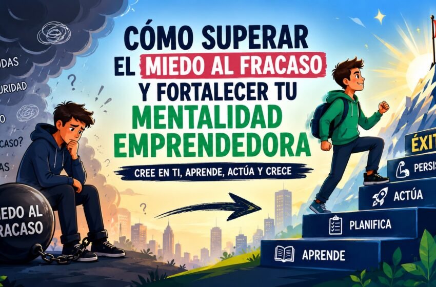  Cómo superar el miedo al fracaso y fortalecer la mentalidad emprendedora para alcanzar el éxito