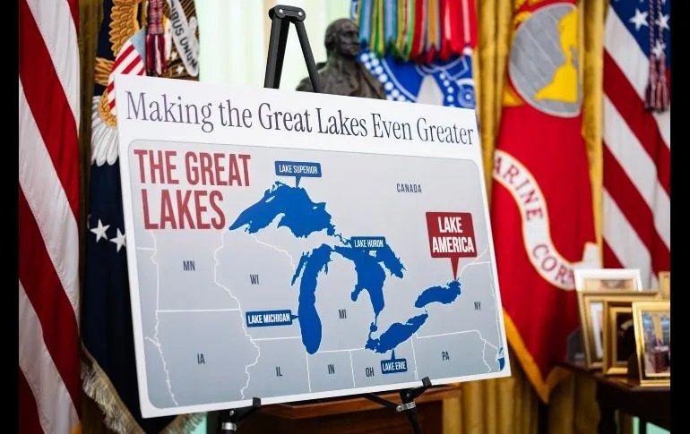  Canadá responde a Trump por cambiar el nombre del lago Ontario: “Ahora y siempre”