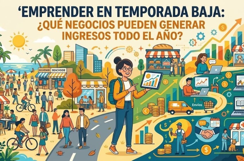  Emprender en temporada baja en Cancún: negocios que pueden generar ingresos todo el año