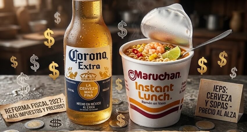  Analizan aumento de impuestos a la cerveza y nuevo gravamen para sopas instantáneas en 2027