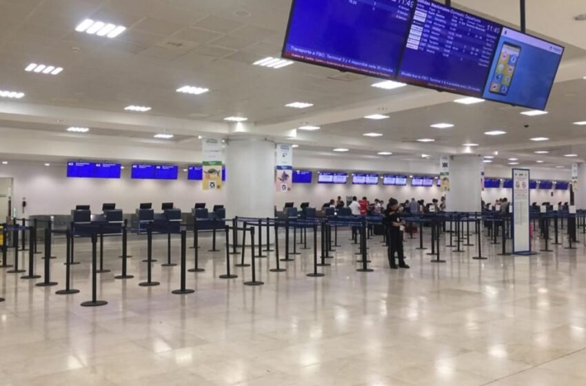  Aeropuerto de Cancún registra su menor nivel de operaciones de 2026 con 286 vuelos